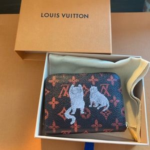 SOLD😢 Louis Vuitton catogram wallet card holder